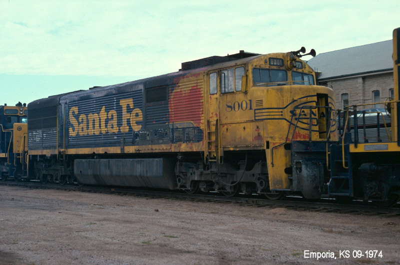 ATSF1974U30CG freight