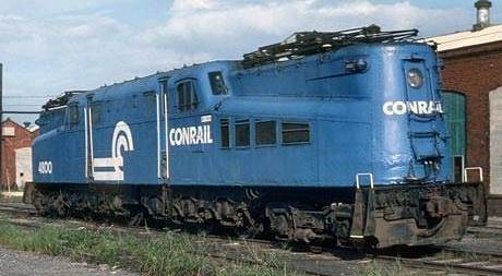 Conrail in blau