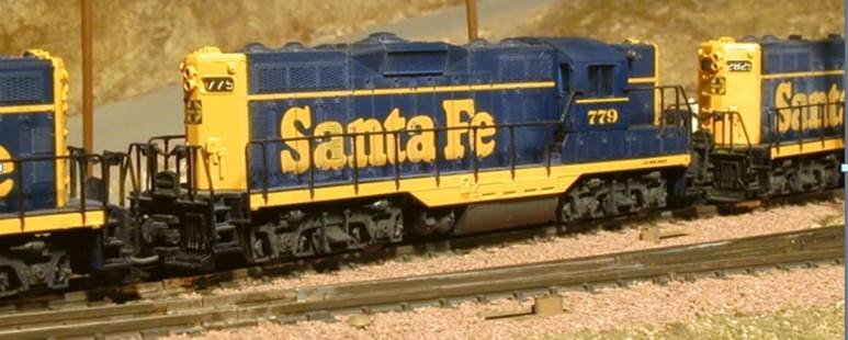 Santa Fe solid blue GP 9