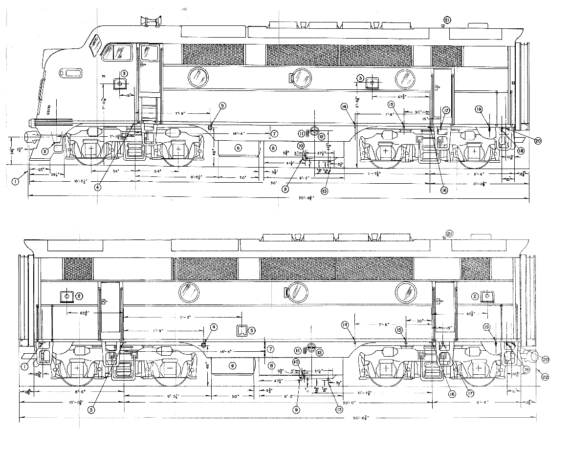 EMD F3 DWG