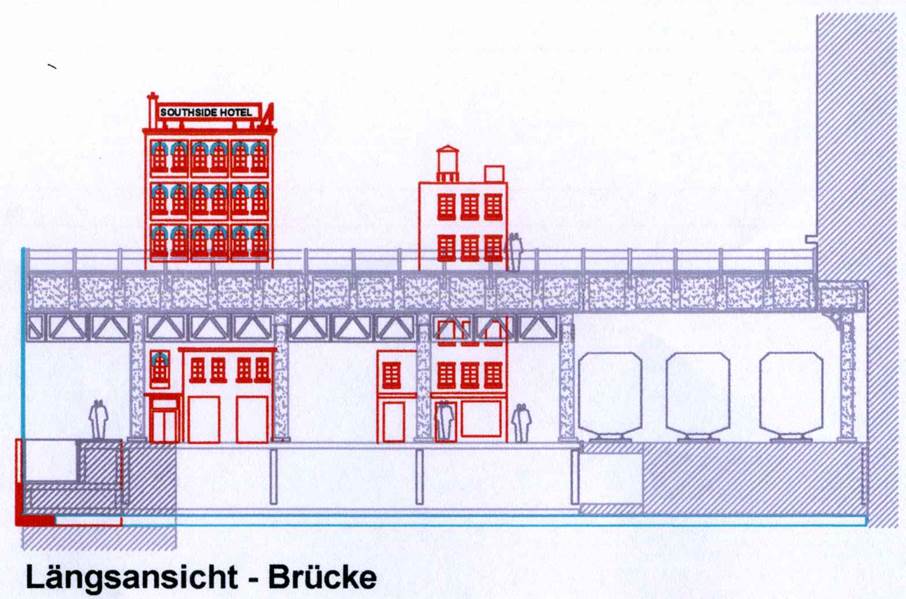 Fassade Brueckenseite