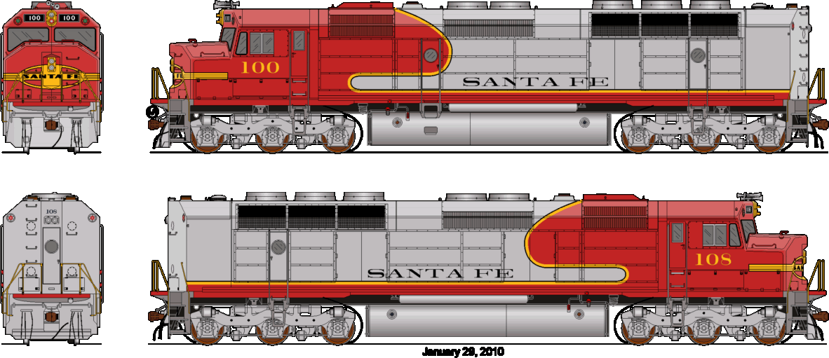 atsffp45i Passenger warbonnet red